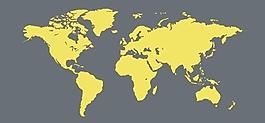 世界地圖矢量素材
