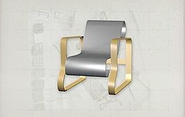 現(xiàn)代主義風(fēng)格之椅子3D模型椅子069