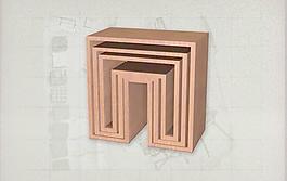 現(xiàn)代主義風(fēng)格之椅子3D模型椅子048