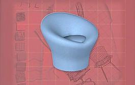 現(xiàn)代主義風(fēng)格之椅子3D模型椅子004