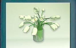 裝飾構(gòu)件之植物3D模型植物005