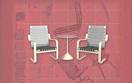 現(xiàn)代主義風(fēng)格之家具組合3D模型組合006