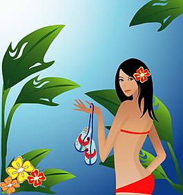 泳裝美女