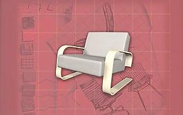 現(xiàn)代主義風格之沙發(fā)3D模型沙發(fā)019