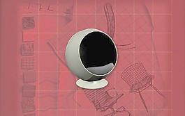現(xiàn)代主義風(fēng)格之名家作品3D模型Eero Aamio