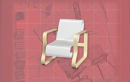 現(xiàn)代主義風(fēng)格之名家作品3D模型AALTO5
