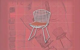 現(xiàn)代主義風格之名家作品3D模型BERTOIA2