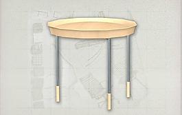 現(xiàn)代主義風格之茶幾3D模型茶幾027