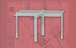 現(xiàn)代主義風(fēng)格之茶幾3D模型茶幾014