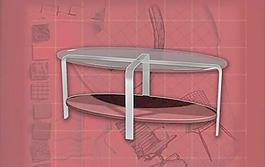 現(xiàn)代主義風格之茶幾3D模型茶幾002