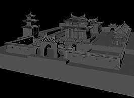 一個建筑模型下載