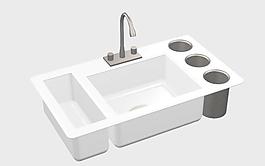 櫥具典范之盆3D模型A-006