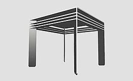 當(dāng)代 、現(xiàn)代家具桌子3D模型e-003