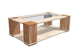 當(dāng)代 、現(xiàn)代家具茶幾3D模型C-020