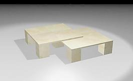 當(dāng)代 、現(xiàn)代家具茶幾3D模型c-008