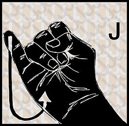 手語手勢(shì)示意圖