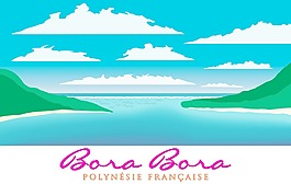 博拉博拉島reefscape