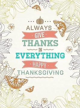 感恩節(jié)的海報模板矢量素材