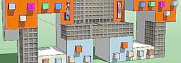 個人想象的建筑模型su