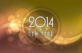 2014新年背景矢量素材
