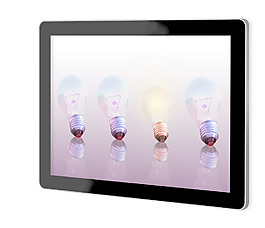 一個發(fā)光的燈泡