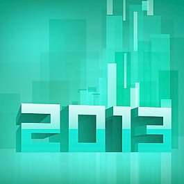 2013新年快樂背景
