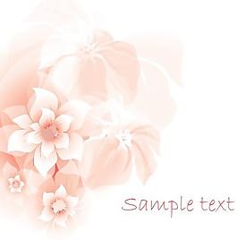 粉红色的文本背景图案矢量素材03