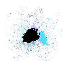 摘要垃圾紋理濺