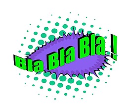 摘要復古BLA文本的旗幟