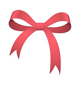 紅絲帶蝴蝶結