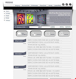 灰色背景網(wǎng)頁(yè)素材