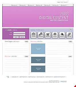 紫色背景網(wǎng)頁(yè)素材