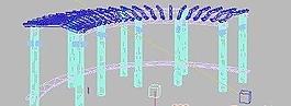 花架3d