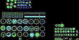 園林景觀設計常用圖塊