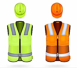 工作服装设计矢量图