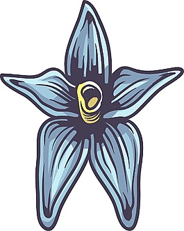 花卉矢量元素