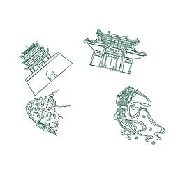 手繪甘肅