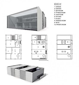 3D辦公建筑室內效果圖