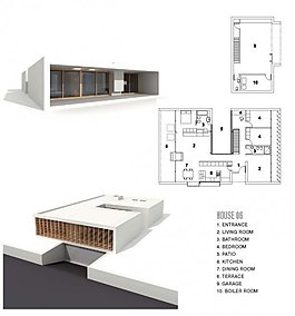 簡潔大方的現(xiàn)代建筑3D模型