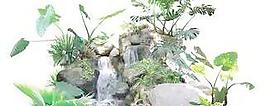 景观环境101－假山——背景素材