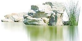 景观环境099－水体(水池)——背景素材