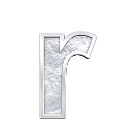 一個(gè)小寫(xiě)字母的字符集銀鑄