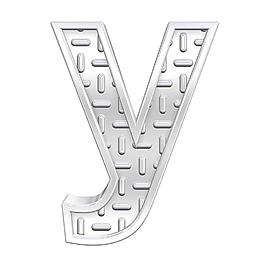 一個(gè)小寫(xiě)字母的字符集鋼花紋板