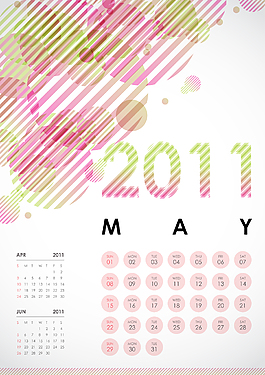 日歷的設(shè)計(jì)2011可能