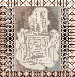 垃圾印加圖標(biāo)矢量插畫