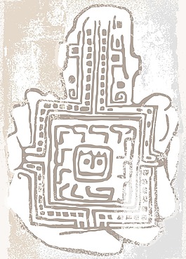 垃圾印加圖標(biāo)矢量插畫