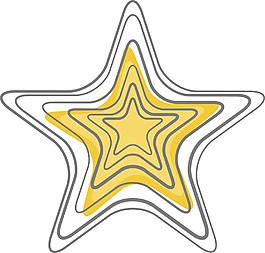 條紋的明星
