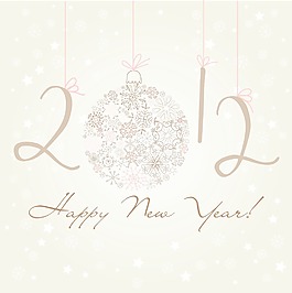 2012新年快樂(lè)背景