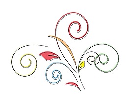 色花的設(shè)計(jì)元素