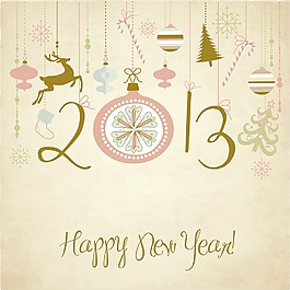 2013新年快樂背景
